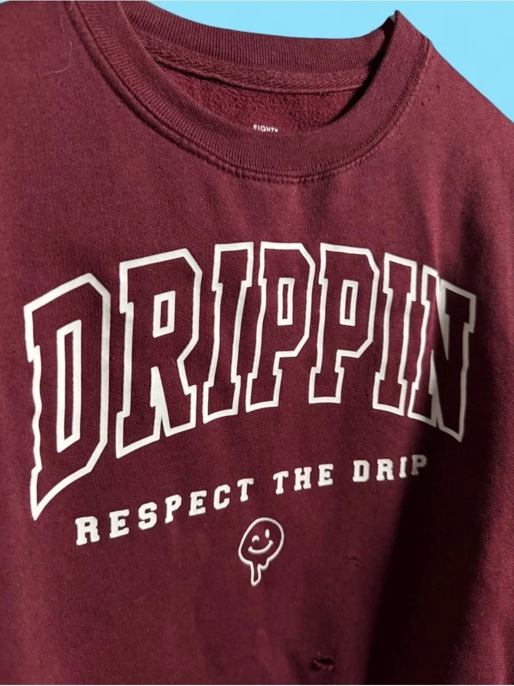 Eighty Eight Kids Small Drippin Graphic Sweatshirt Streetwear - Fall Kids!